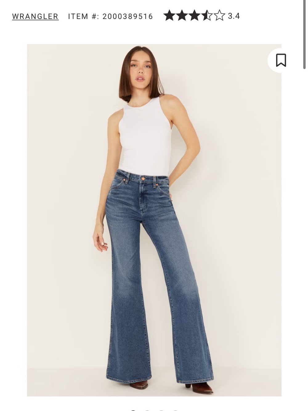 Wrangler Wanderer Jean